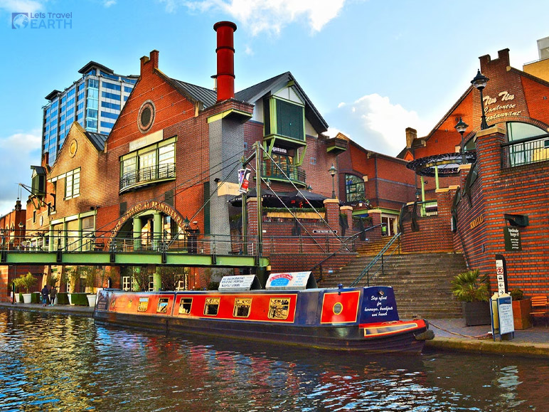 Visit The Canall Quarter And Brindleyplace