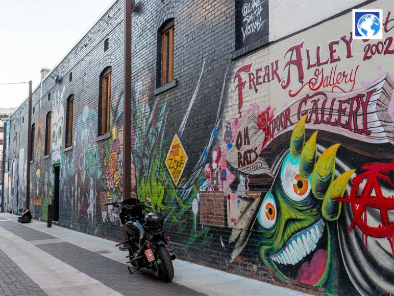 Visit The Freak Alley Gallery